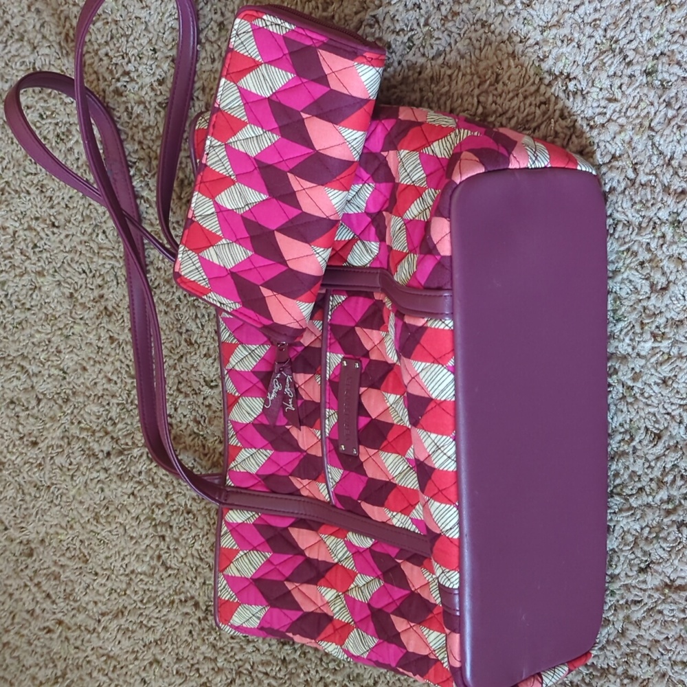Vera Bradley Purse and Wallet set